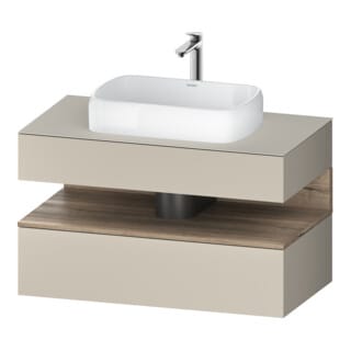 Duravit Waschtischunterschrank Qatego 100x55x60cm, E Ma/t m, Pl, Nischenb
