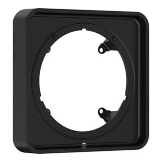 hansgrohe Verlängerungsrosette 22mm, 170x170mm, matt-schwarz