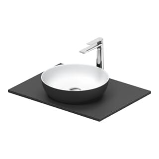 Duravit Konsolenwaschtisch Sivida 68x50cm, I.Fa w m, Auß.Farbe grau ma