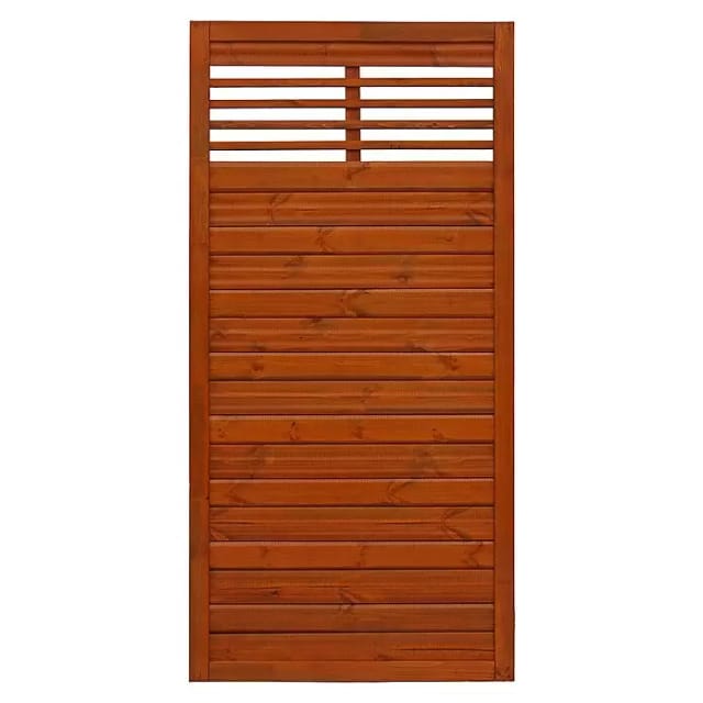 andrewex Sichtschutzzaun 'Lucca' 90 x 180 cm teak