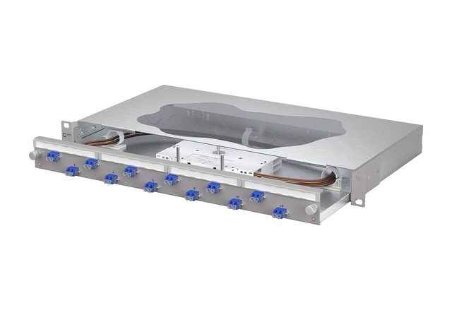 Metz Connect Patchfeld splice 12xLC-D OS2 1504697412-F