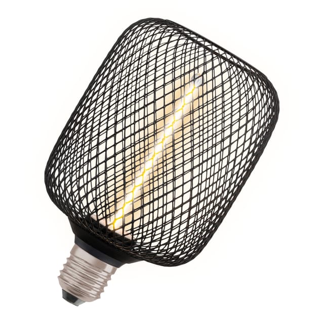 LEDVANCE DECOR STRAW FILAMENT LAMP IN METAL HOUSING 3.5W 818 E27 - 4058075840263