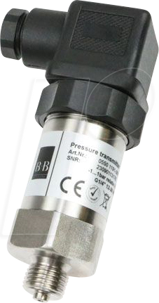 BB 0550 1291-004 - Drucktransmitter G1/4" 0-2,5 bar relativ 20mA DIN-Ventilstecker