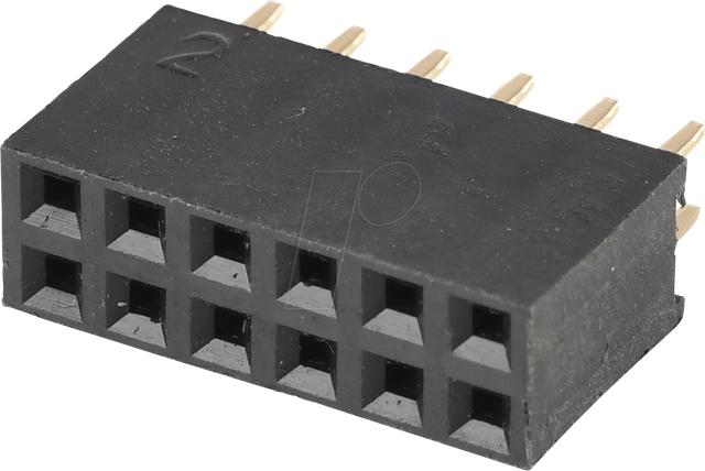 BKL 10120961 - Buchsenleiste 2,54mm 2x6 gerade
