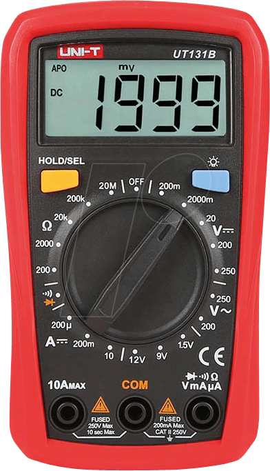 UT 131B - Multimeter, digital, 2000 Counts, Palm size