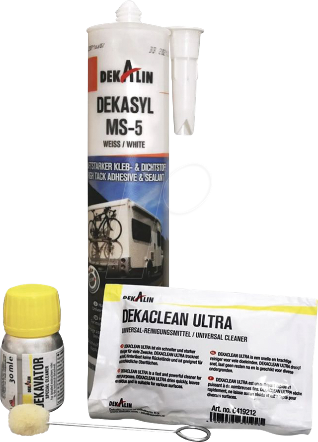 DEKALIN 6270134 - Klebeset Dekasyl 6270134 MS-5, weiß, 290 ml