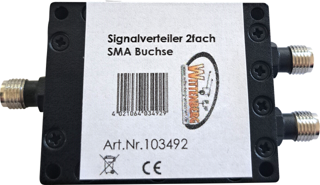 WIT POLY-103492 - Signalverteiler, SMA, 2-fach
