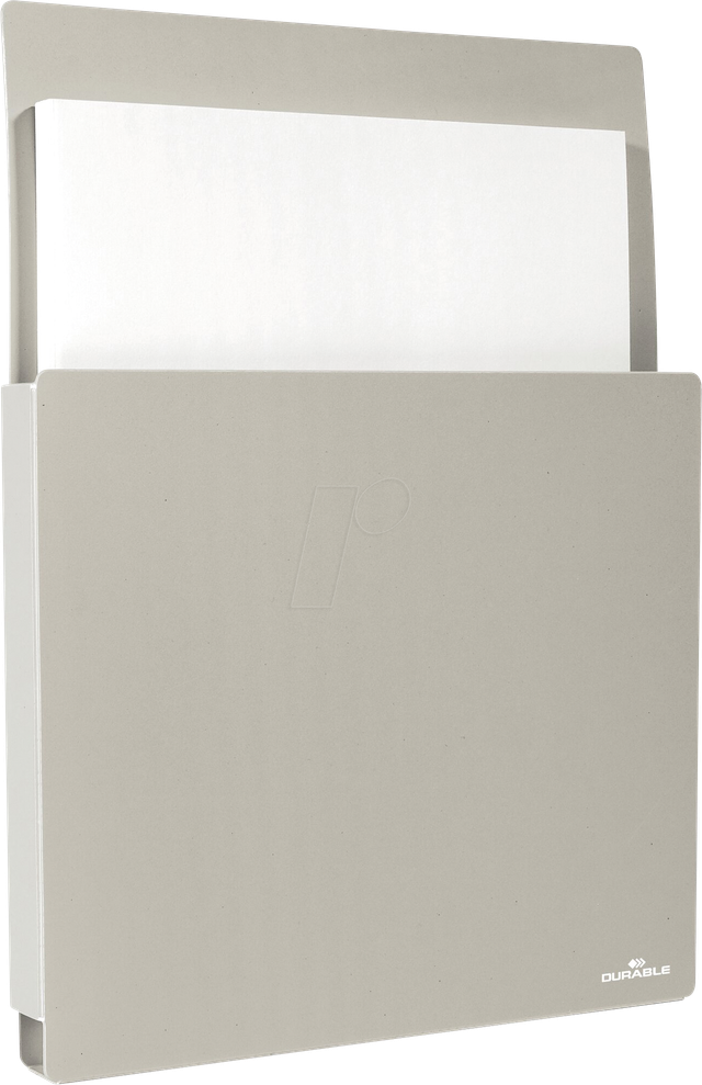 DURABLE 507310 - Dokumentenhalter, A4, magnetisch, grau