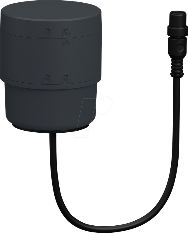 XVB7C61 - Basis-Element, modular, 70mm, M12-Anschluss, 24V DC, dunkelgrau