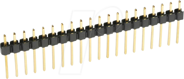 ECON SL40G1E - Stiftleiste 1x40 polig gerade 2,54 mm Länge 13,8 mm