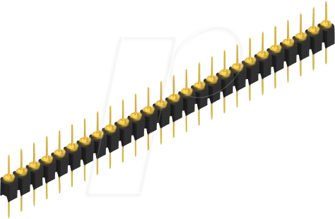 FIS MK05 26G - Stiftleiste, 1-reihig, 1 x 26 - 2,54 mm