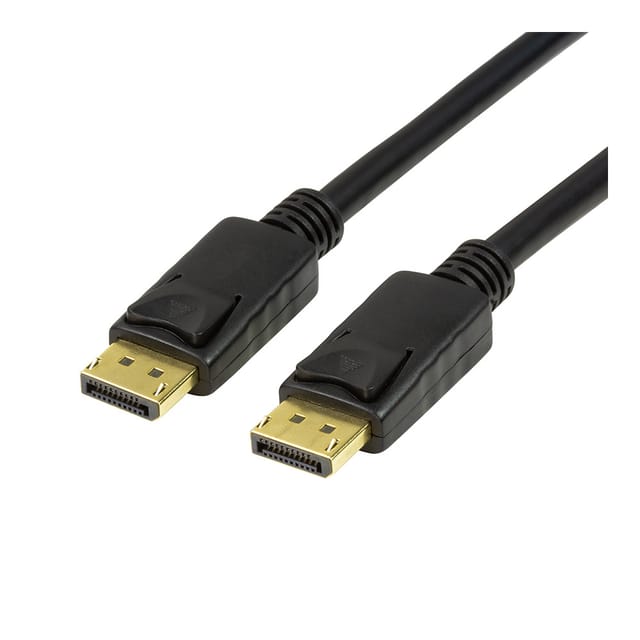 LOGILINK CV0119 - DisplayPort Kabel, DisplayPort 1.4 Stecker, 8K/60Hz, 1 m, schwar