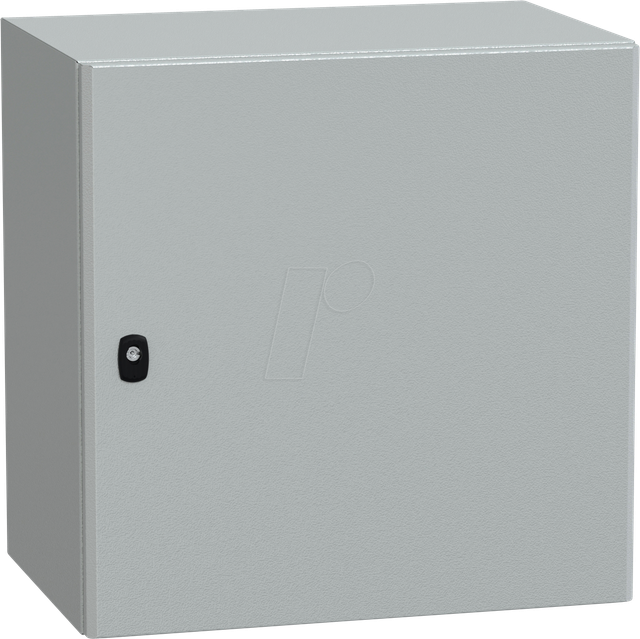 NSYS3D6640P - Stahlgehäuse S3D Volltür mit Montageplatte 600 x 600 x 400