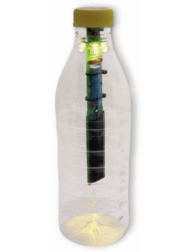 SOL-EXPERT Bausatz solarbetriebene PET-Flaschenlampe „DoubleLight