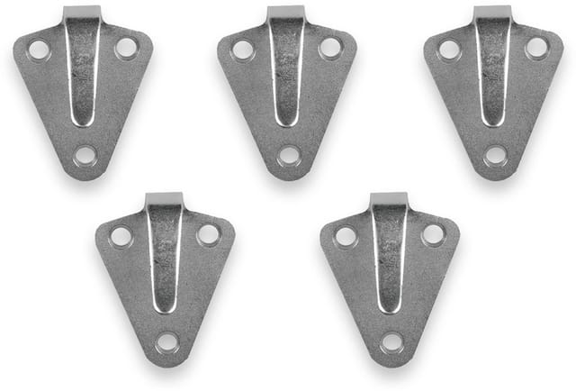 LAS 3-Loch Planenhaken 88678, 5 Stück, verzinkt
