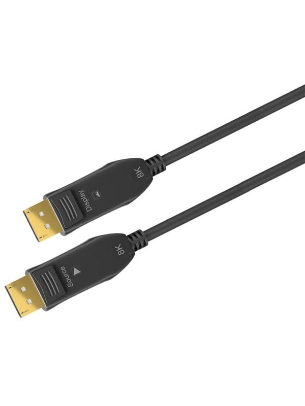 Pro 2.0 Optical DisplayPort - Hybrid - Display Kabel - 50m - Schwarz