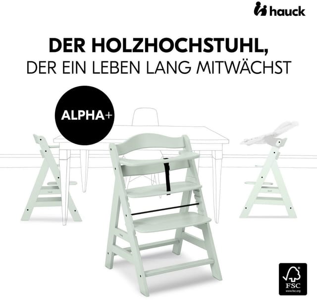 Hauck Alpha+ high chair Mint