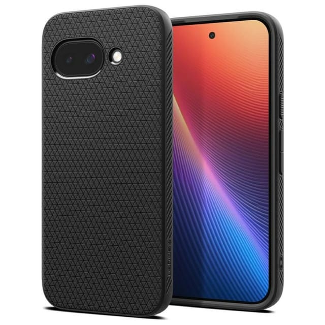 Spigen Liquid Air - matte black - Google Pixel 9a