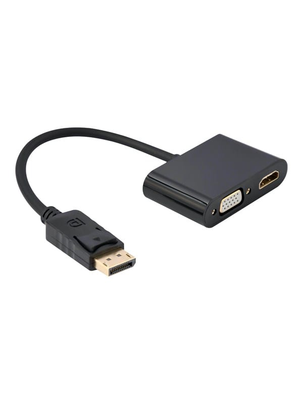Gembird Cablexpert adapter - DisplayPort / HDMI / VGA - 10 cm