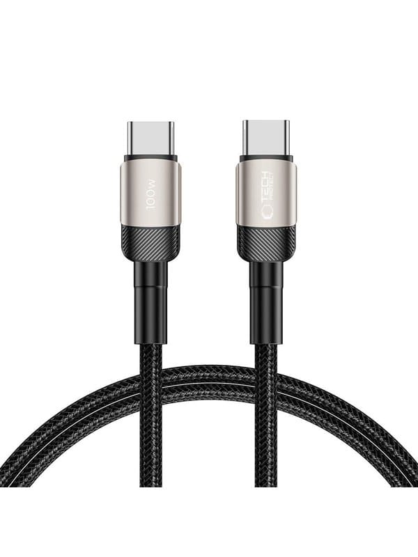 Tech-Protect UltraBoost Evo Cable USB-C / USB-C PD 100W 5A 1m - Titanium