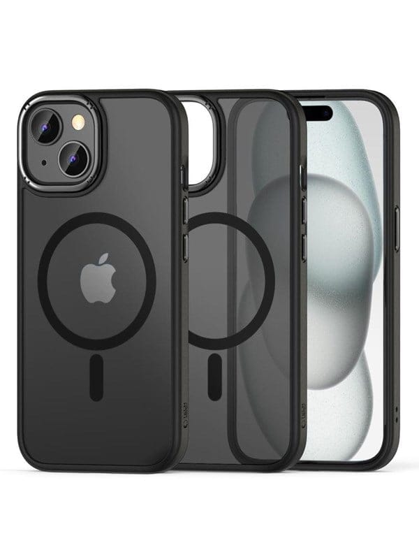 Tech-Protect MagMat 2 MagSafe Case for iPhone 15 - Matte Black