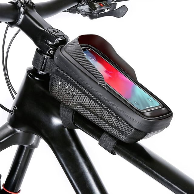 Tech-Protect V2 Bicycle Bag with Phone Space 1l - Black