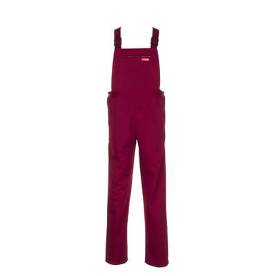 Latzhose 0831 bordeaux, Größe 44