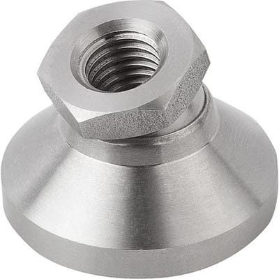 GELENKTELLER D1=M20, D=60, H=42, FORM:B, KOMP:EDELSTAHL