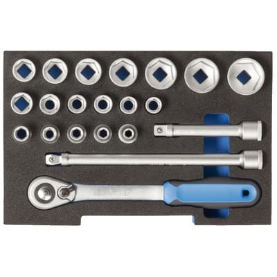 1100 CT1-19 Steckschlüssel-Satz 1/2" in 1/2 L-BOXX 136 Modul