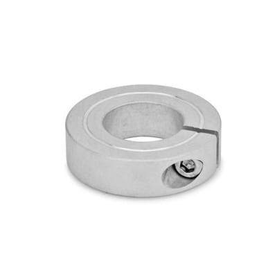 706.2-26-B10-AL Geschlitzte Stellringe, Stahl / Aluminium