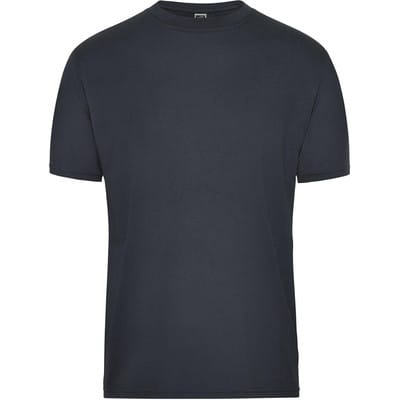 Herren BIO Workwear T-Shirt JN1808, carbon, Größe 5XL