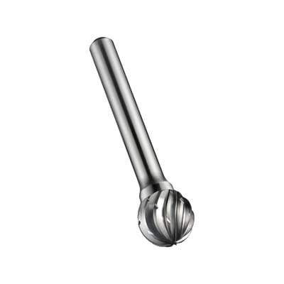 Frässtift - Kugel unbeschichtet Zylinderschaft, ø12.7mm P70712.7X6.0
