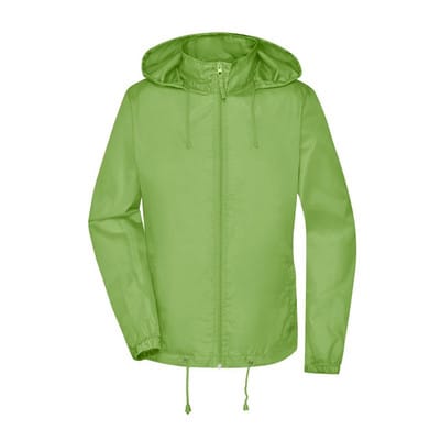 Damen Basic Windbreaker JN1131, frühlings-grün, Größe M