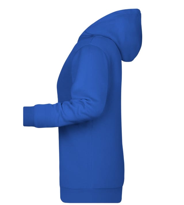Damen Basic Kapuzensweatshirt JN795, königs-blau, Größe XS