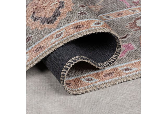 FLAIR RUGS Teppich Una, rechteckig, Höhe: 4 mm, Waschbarer Traditioneller Teppich