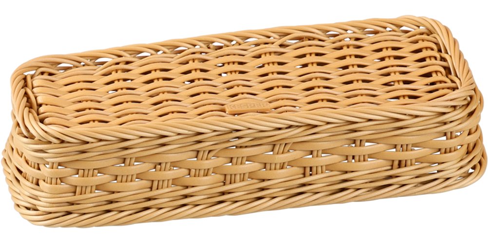 KESPER® Besteckkorb Geflecht, 5er Set, (Set, 5-tlg), aus Vollkunststoff, PE
