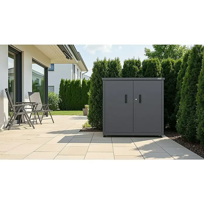 weka Geräteschrank Gary 1 Metall pulverbeschichtet, BxTxH: 90x63x85 cm