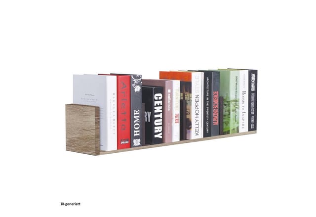 HTI-Line Wandregal Wandregal Altona 904a, Stück 1-tlg., Bücherregal CD Regal