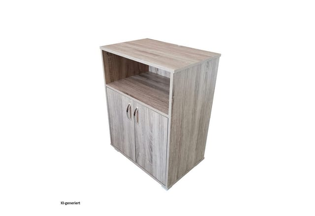 HTI-Line Mehrzweckschrank Küchenschrank Blanca (Stück, 1-St., 1x Schrank Blanca, ohne Dekoration) Anrichte Mehrzweckschrank