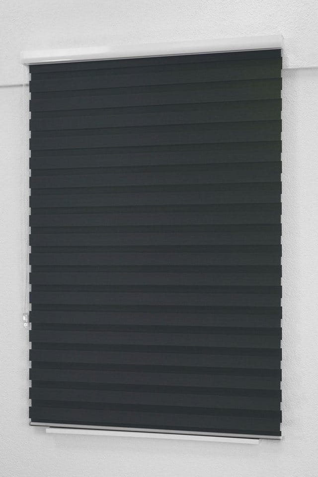 Rollo Kassette Anthrazit, LYSEL®, blickdicht, HxB 175x40cm