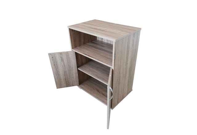 HTI-Living Hochschrank Küchenschrank Sonoma Blanca (Stück, 1-St., 1 Küchenschrank) Anrichte Mehrzweckschrank