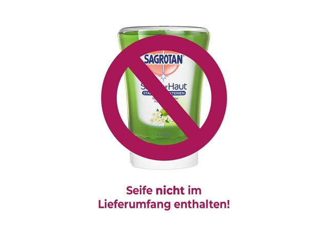 Mobilefox Seifenspender Seifenspender Wandhalterung Halter passend für Sagrotan No Touch Seife