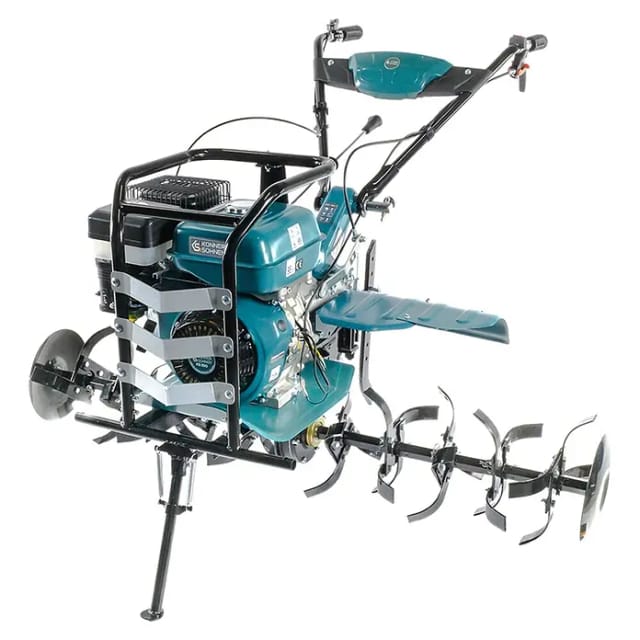 Könner & Söhnen Benzinmotorhacke KS 9HP-1350G-3 (400), geschmiedete Säbelfräsen,3 Vorwärtsgänge, Rückwärtsgang, 1-St., ≤134 cm Arbeitsbreite, ≤ 35 Arbeitstiefe,9.0 PS Kultivator, Benzin-Bodenhacke