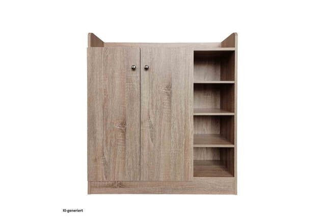 HTI-Line Kommode Kommode Nina mit 8 Regalfächern (Stück, 1 St., 1x Kommode Nina), Anrichte Sideboard Schrank
