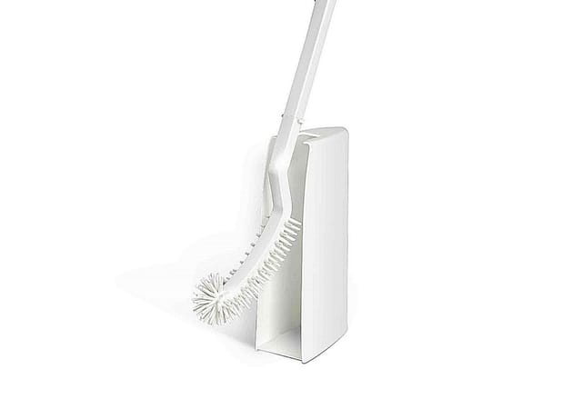 Muxel WC-Garnitur Toilettenbürste Klobürste WC Bürste Silikon mit Halter WC-Garnitur, alle Toiletten, (Bürste mit Ständer, 2-tlg)