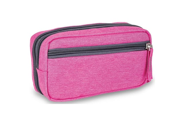 Elite Bags Aufbewahrungstasche Elite Bags DIABETIC'S Diabetikertasche pink (Insulin-Tasche, 1-tlg., inkl. Kühlpad), geschütztes, thermoisoliertes Insulin-Fach mit Platz für GEL Kühlpad
