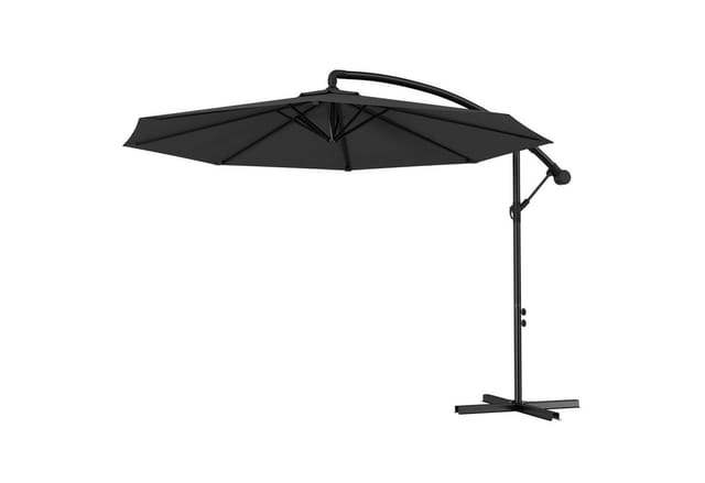 FIVMEN Sonnenschirm Sonnenschirm Alu Sonnenschirme mit kurbel Höhenverstellbarer, Gartenschirm UV Schutz Balkonschirme für Garten Balkon