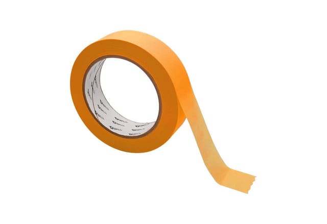 ARLI Kreppband 10x Kreppband Goldband 30 mm x 50m Acrylat ECO (10er Set, 10-St., Rollen) Acrylat Abdeckbänder für Maler und Lackierer economy