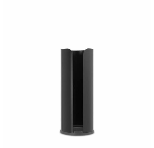Brabantia Toiletten-Ersatzrollenhalter ReNew, Matt Black