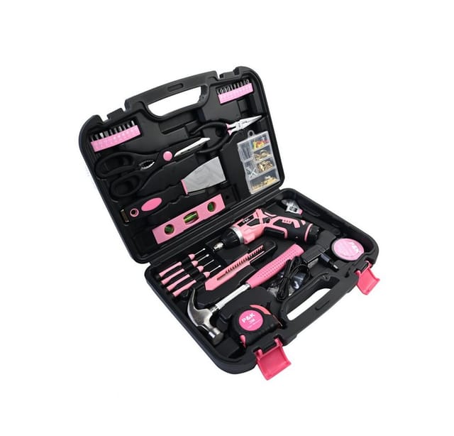 P & K Werkzeugset Beste Mama- Personalisierter 136-teiliger Werkzeugkoffer, (136-tlg)